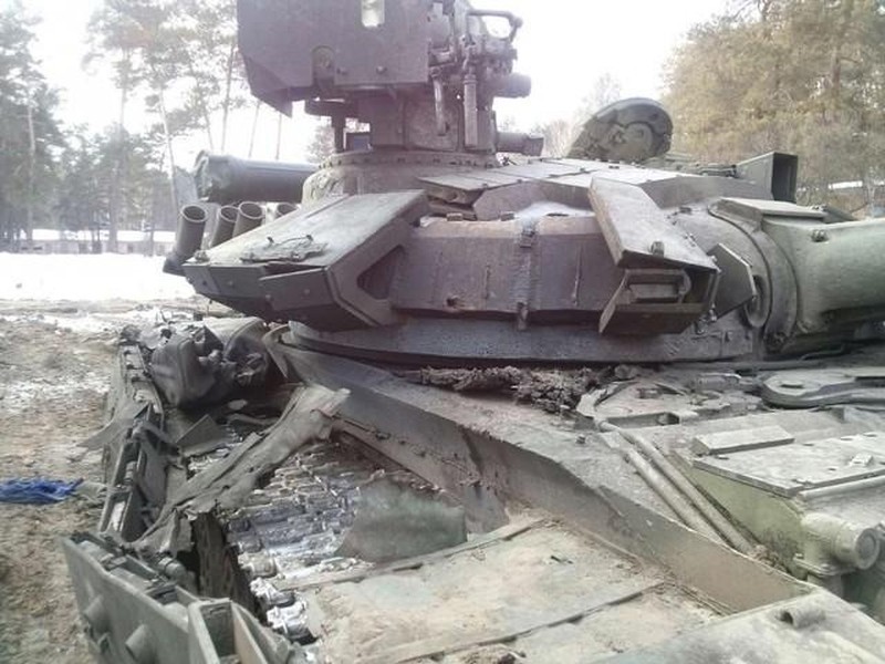 Đoạn kết buồn cho giáp phản ứng nổ Nozh của xe tăng Ukraine