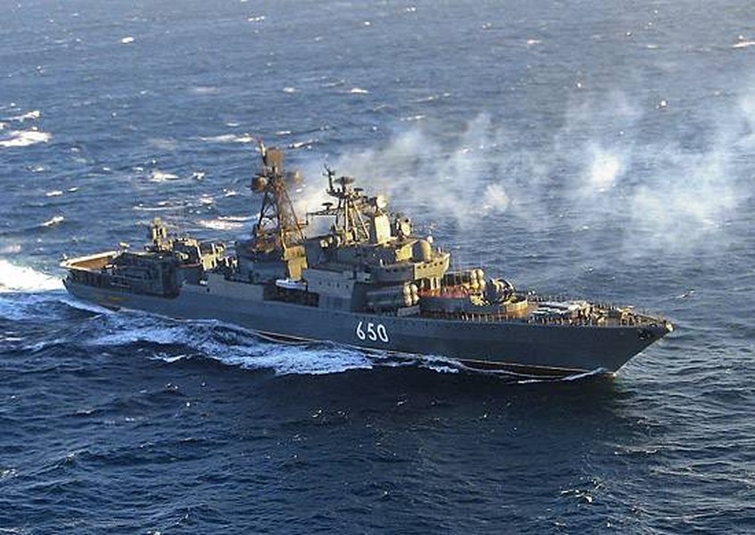Ấn định thời gian tái ngũ của tàu khu trục Đô đốc Chabanenko