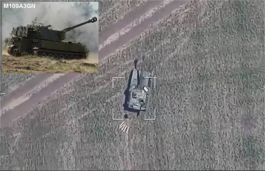 Kinh ngạc số lượng pháo tự hành M109 Paladin bị UAV Lancet phá hủy