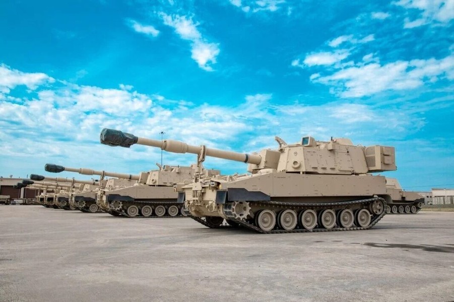Mỹ đặt mua thêm hàng loạt pháo tự hành M109A7