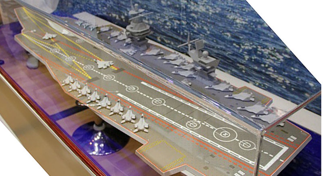 Phó Đô đốc Nga đánh giá dự án siêu tàu sân bay Shtorm