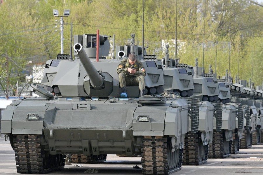 T-14 Armata đã bắt đầu tham chiến