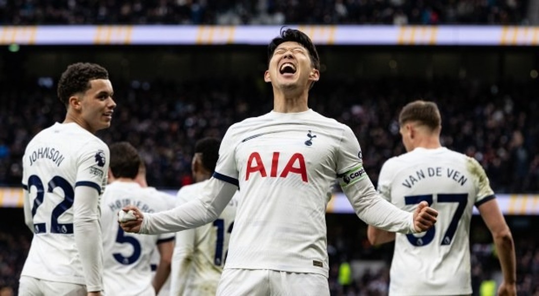 Son Heung-min ghi bàn đầu tiên cho Tottenham hậu Asian Cup 2023 
