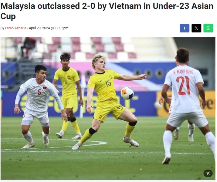 Xác định 6 đội vào tứ kết U23 châu Á 2024 