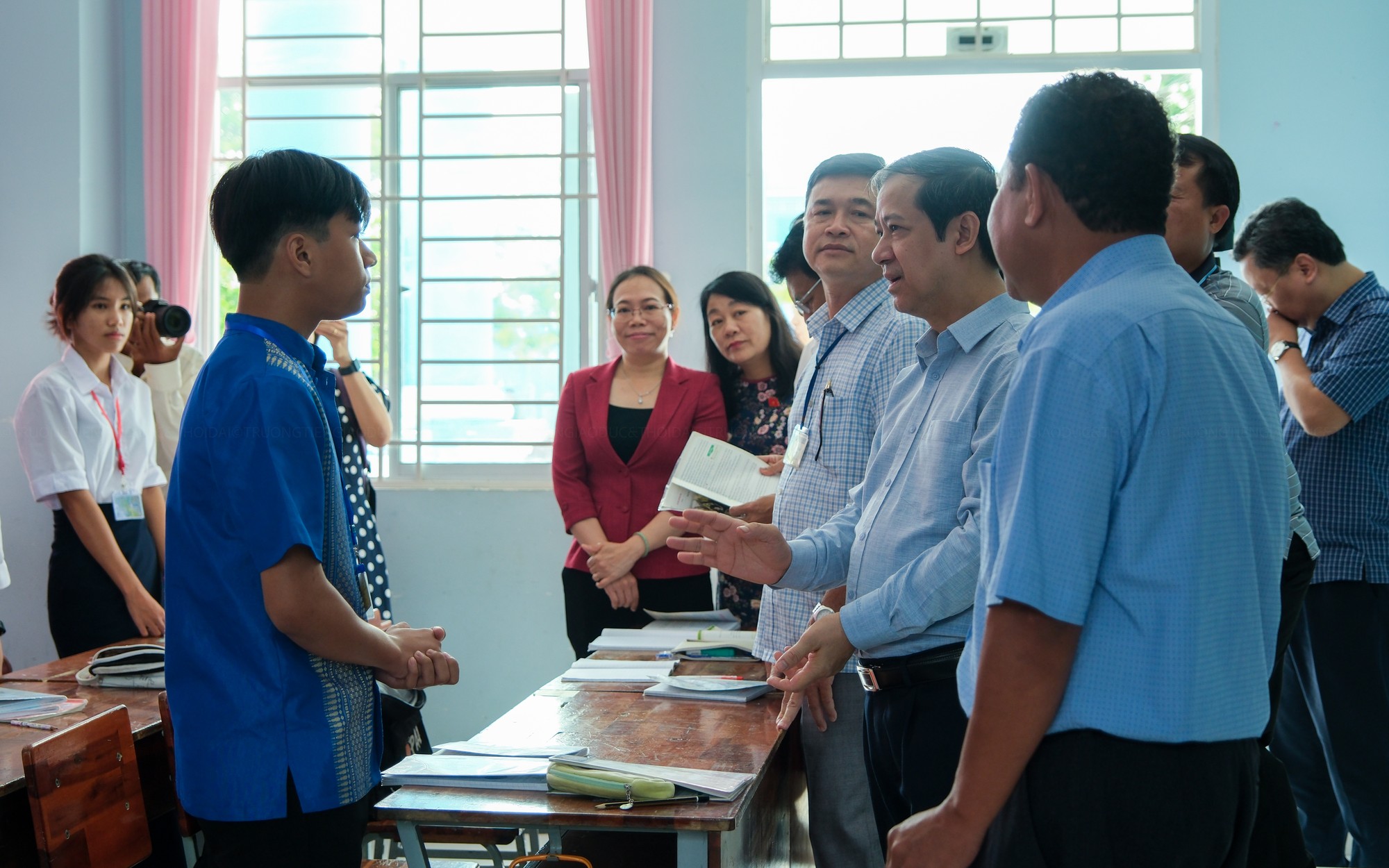 Bộ trưởng Nguyễn Kim Sơn thăm và làm việc tại tỉnh Sóc Trăng ảnh 3