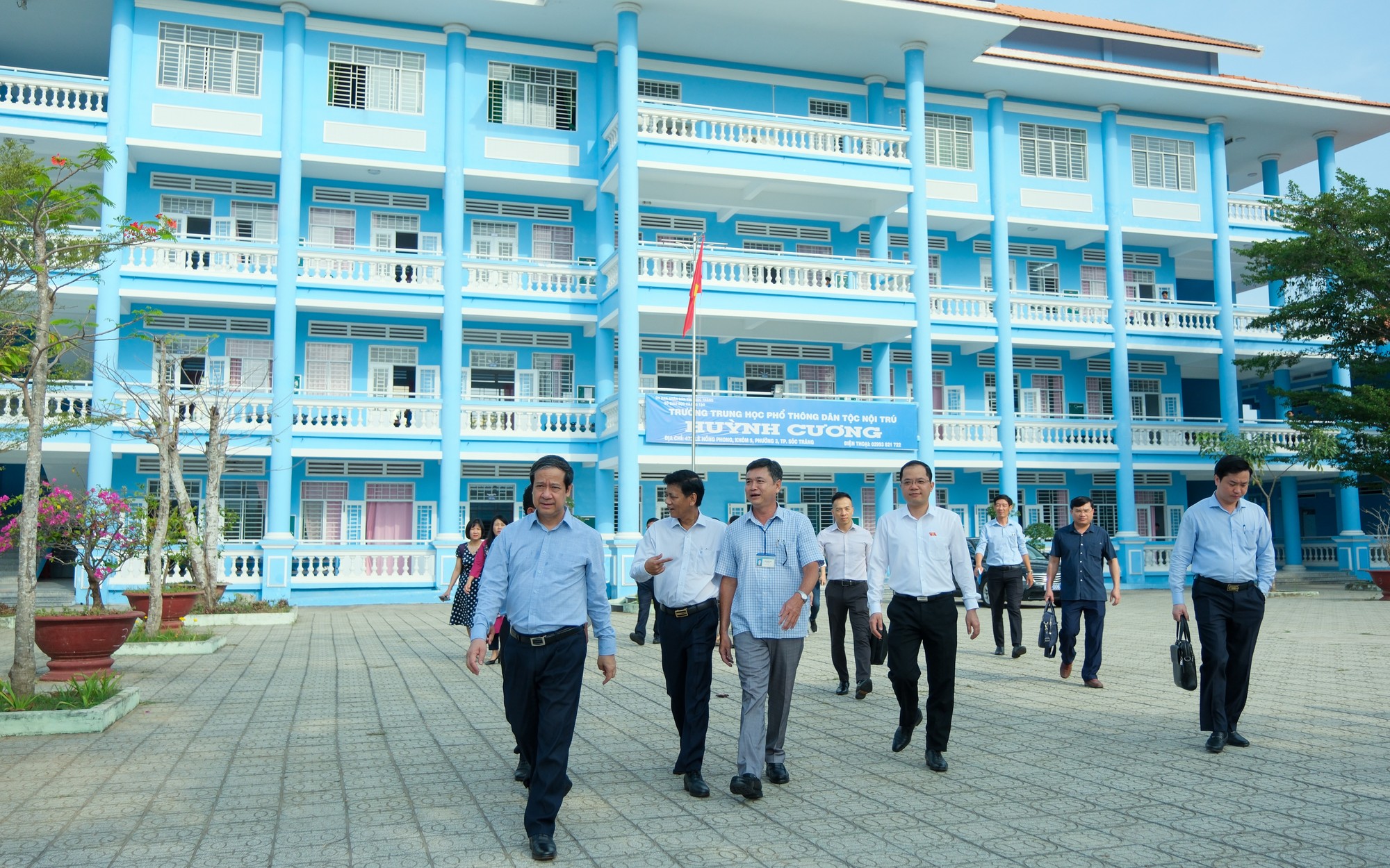 Bộ trưởng Nguyễn Kim Sơn thăm và làm việc tại tỉnh Sóc Trăng ảnh 1
