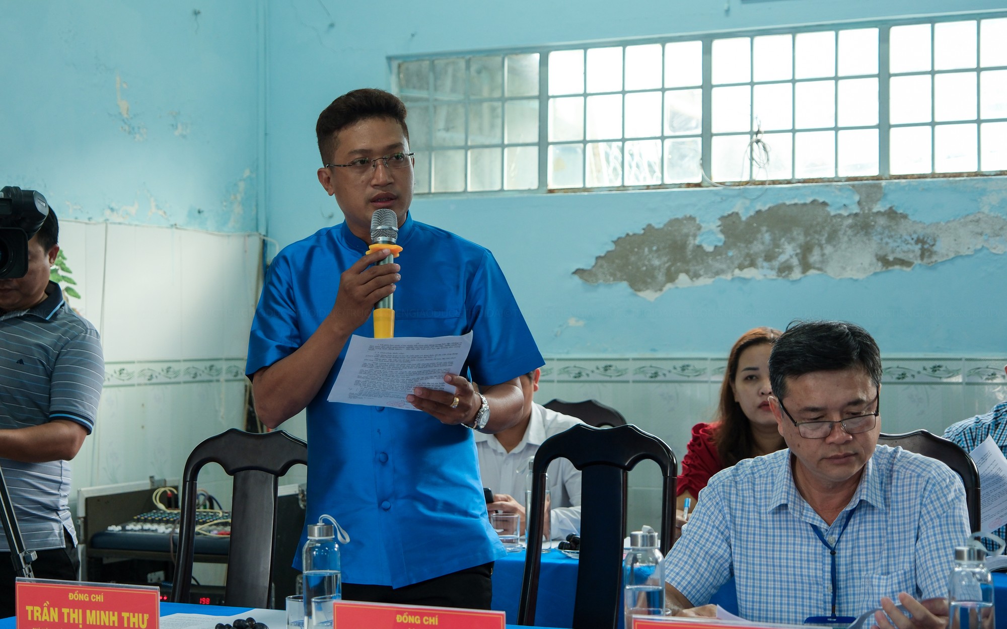 Bộ trưởng Nguyễn Kim Sơn thăm và làm việc tại tỉnh Sóc Trăng ảnh 9