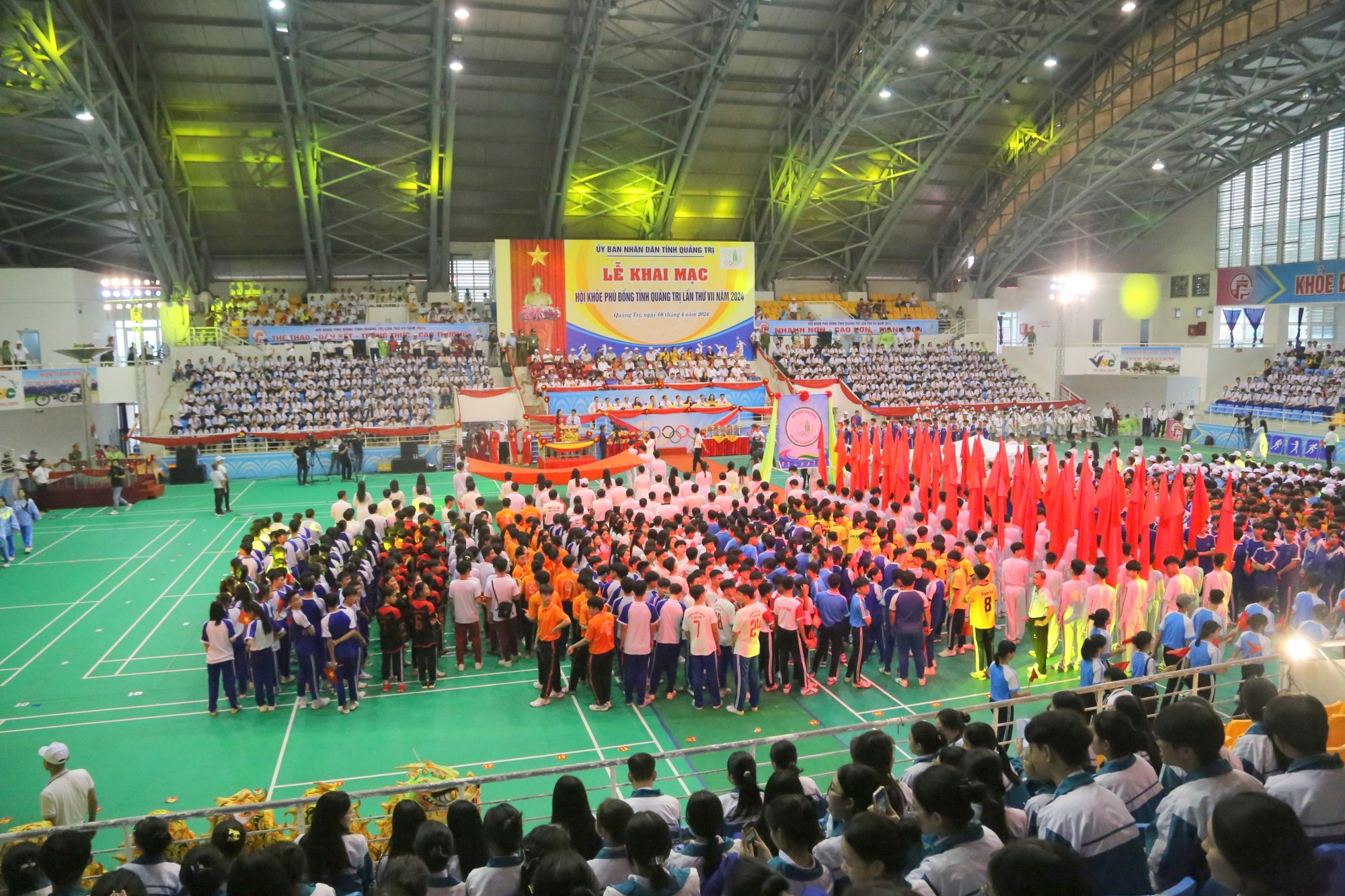 Hơn 3.000 lượt vận động viên tham gia thi đấu tại HKPĐ tỉnh Quảng Trị.