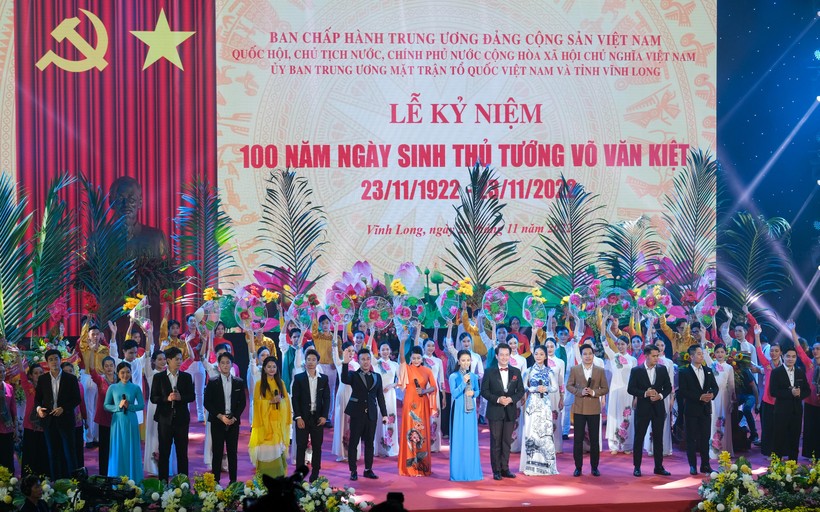 Lễ kỷ niệm 100 năm ngày sinh Cố Thủ tướng Võ Văn Kiệt (23/11/1922-23/11/2022) được tổ chức tại Vĩnh Long.