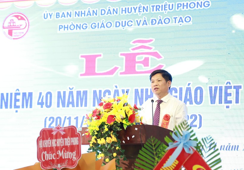 Ngành giáo dục Triệu Phong kỷ niệm 40 năm ngày Nhà giáo Việt Nam ảnh 4
