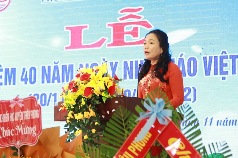 Ngành giáo dục Triệu Phong kỷ niệm 40 năm ngày Nhà giáo Việt Nam ảnh 3