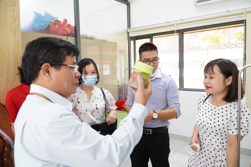 Trường iSchool Quảng Trị đảm bảo an toàn vệ sinh thực phẩm ảnh 2
