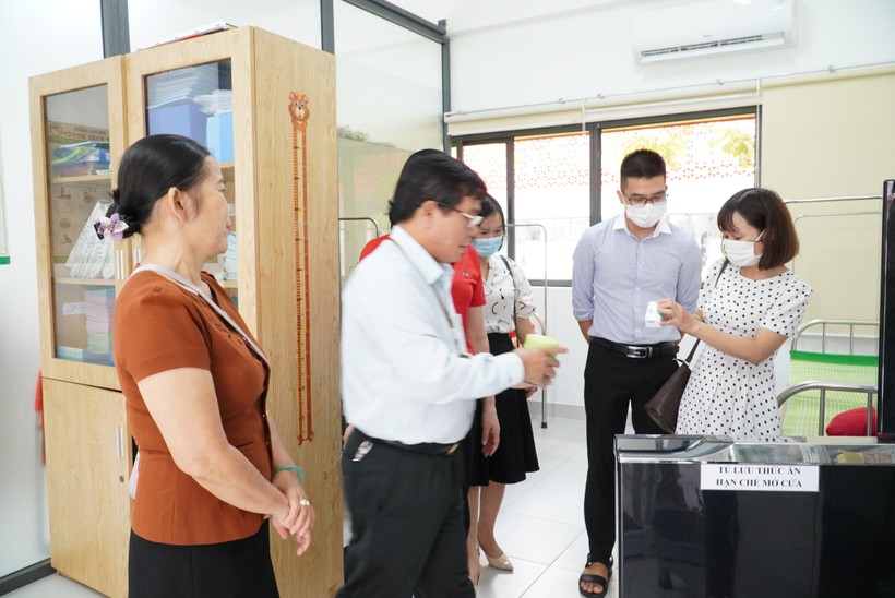 Trường iSchool Quảng Trị đảm bảo an toàn vệ sinh thực phẩm ảnh 3