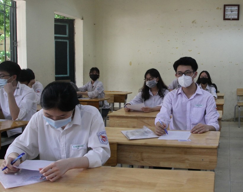 Học sinh Hà Nội dự thi tốt nghiệp THPT 2021 đợt 1