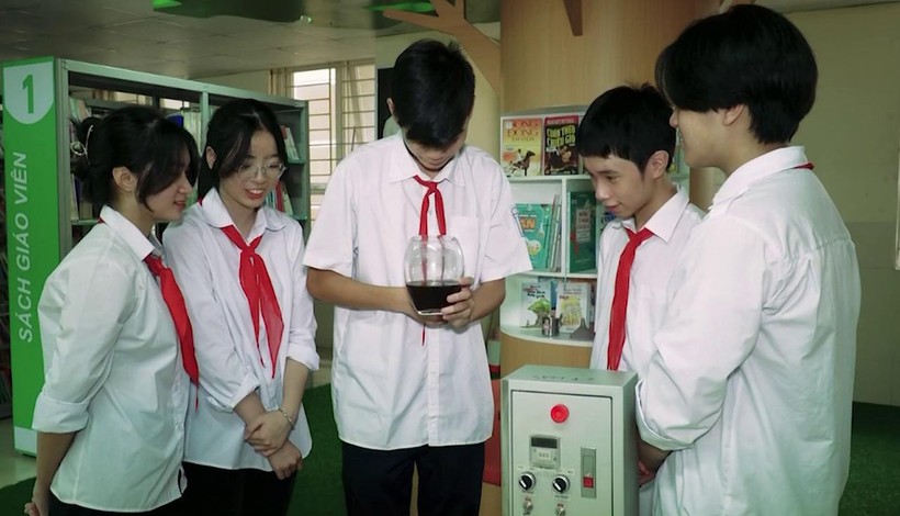 Học sinh Hà Nội đoạt giải đặc biệt cuộc thi sáng tạo khoa học toàn quốc ảnh 1