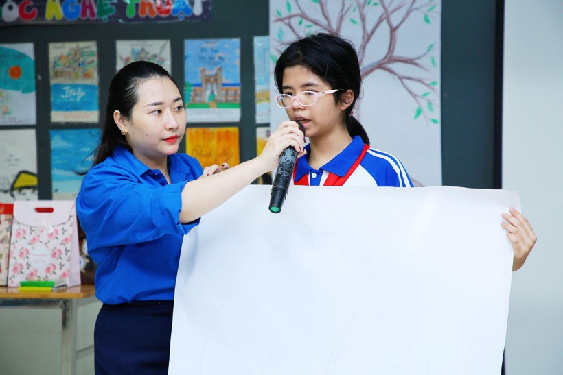 Cô giáo Hà Thành tâm huyết chống biến đổi khí hậu ảnh 2