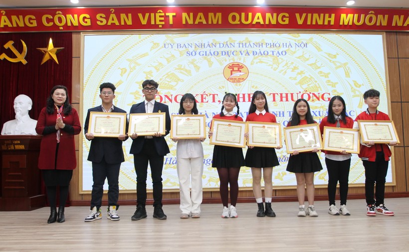 Hà Nội khen thưởng thành tích nhất toàn đoàn Hội thi Giai điệu tuổi hồng 2022 ảnh 2