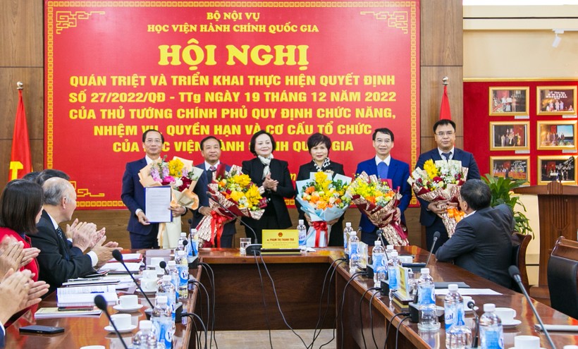 PGS.TS Nguyễn Bá Chiến làm Quyền Giám đốc Học viện Hành chính Quốc gia  ảnh 1