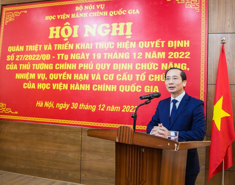 PGS.TS Nguyễn Bá Chiến làm Quyền Giám đốc Học viện Hành chính Quốc gia  ảnh 2