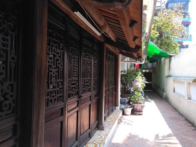 Ngôi nhà số 7 Bến Ngự (Nam Định) – nơi Trần Bích San sinh ra và lớn lên.