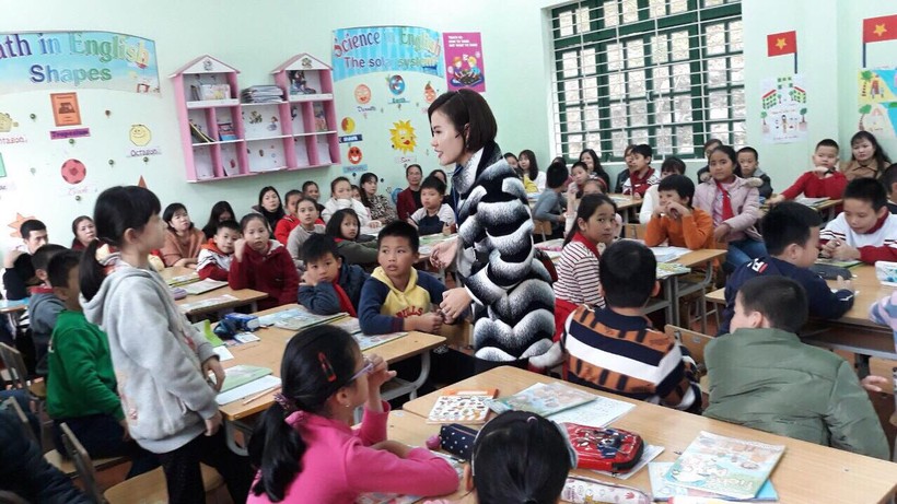 Cô giáo Hà Kim Phượng - Trường Tiểu học Bắc Lệnh (Lào Cai) 