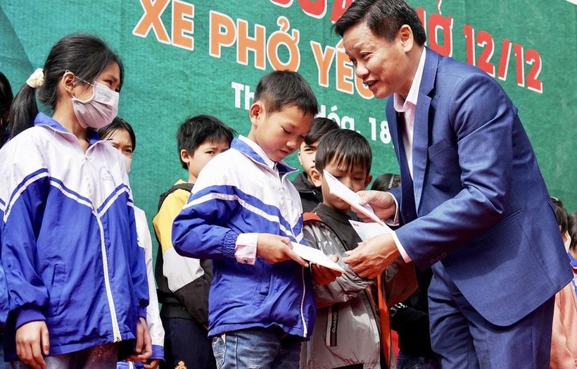 Hàng nghìn học sinh Thanh Hóa được thưởng thức phở miễn phí ảnh 1