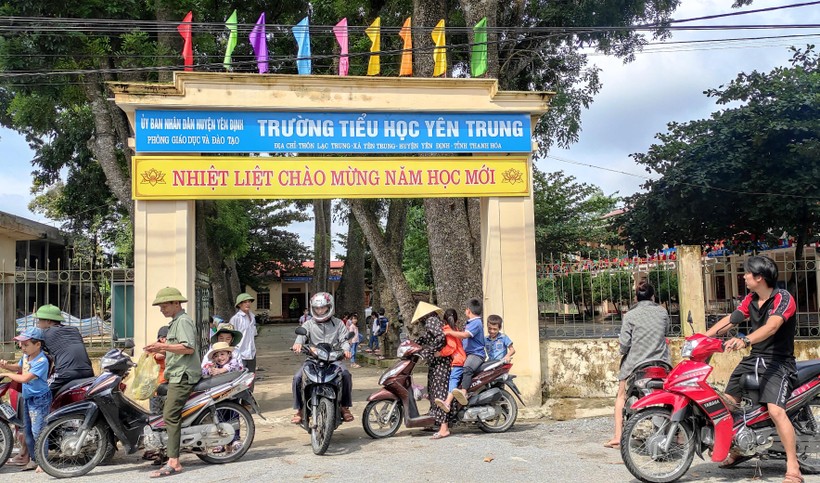 Trường Tiểu học Yên Trung, huyện Yên Định, tỉnh Thanh Hóa.