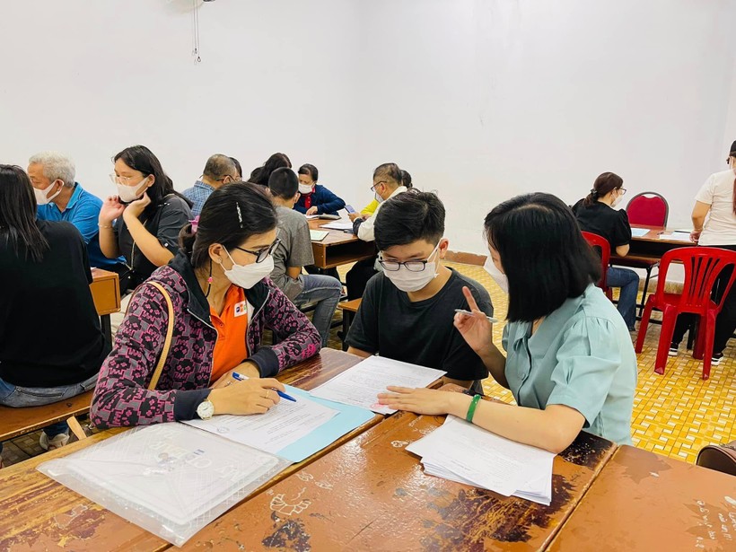 Công tác tư vấn, hướng nghiệp cho học sinh được Trường THPT Nguyễn Thị Diệu thực hiện ngay từ lớp 10.