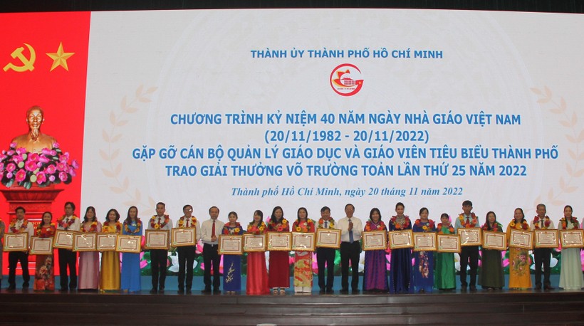50 nhà giáo TPHCM nhận giải thưởng Võ Trường Toản lần thứ 25 ảnh 4