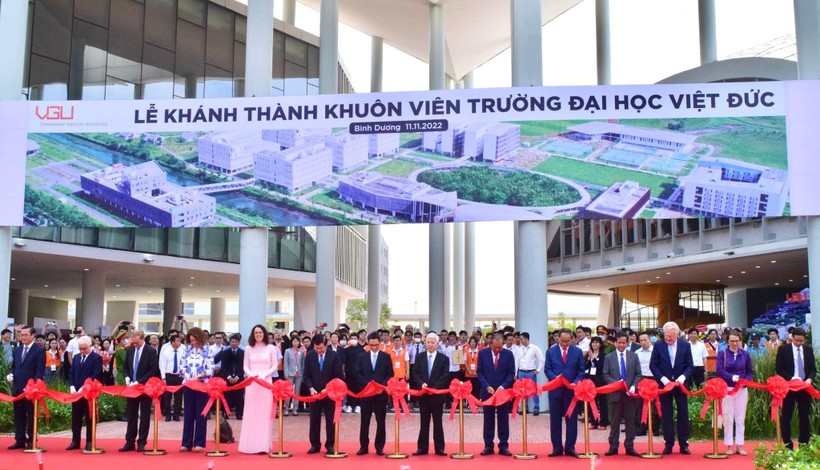 Trường ĐH Việt Đức góp phần nâng cao quan hệ hợp tác toàn diện giữa 2 nước ảnh 2