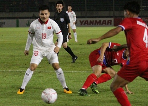 Quang Hải được kỳ vọng giúp tuyển Việt Nam vô địch AFF Cup.