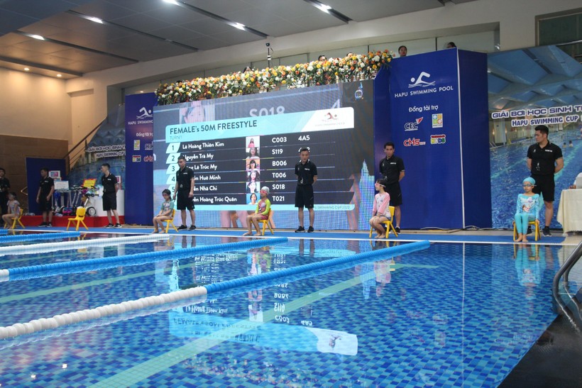 Giải bơi Hapu Swimming Cup 2022 đã thu hút 250 thí sinh tham gia.