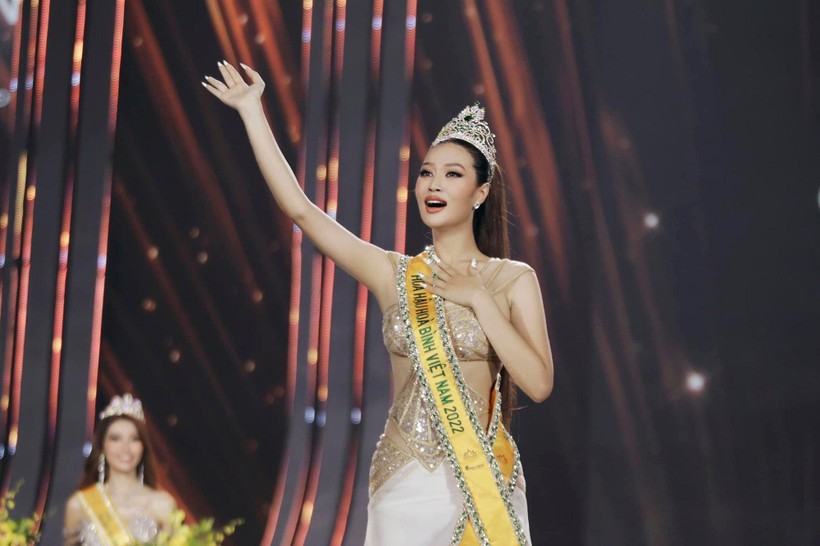 Tân Hoa hậu Đoàn Thiên Ân sẽ đại diện Việt Nam đến với đấu trường Miss Grand International 2022. 