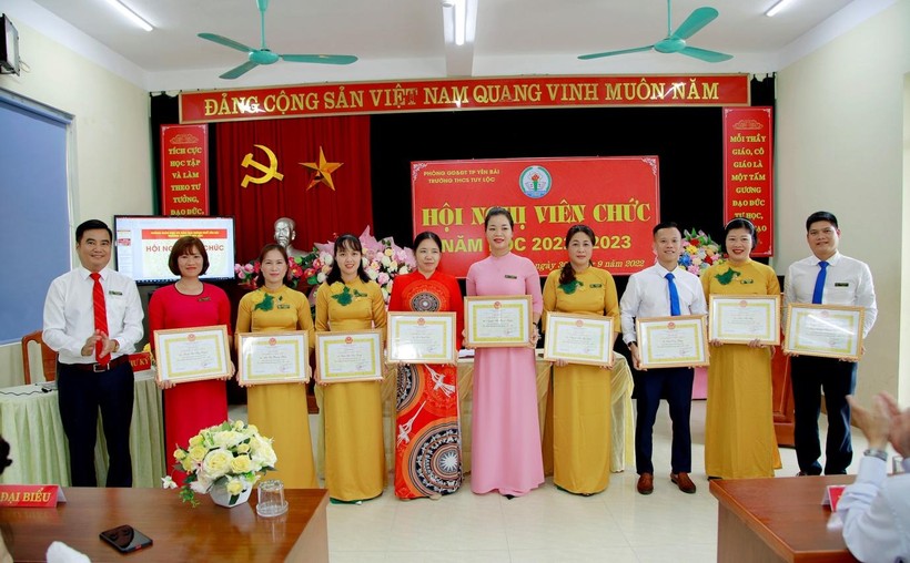 Trường Tiểu học & THCS Tuy Lộc (Yên Bái): Lấy sức trẻ làm động lực phát triển  ảnh 2