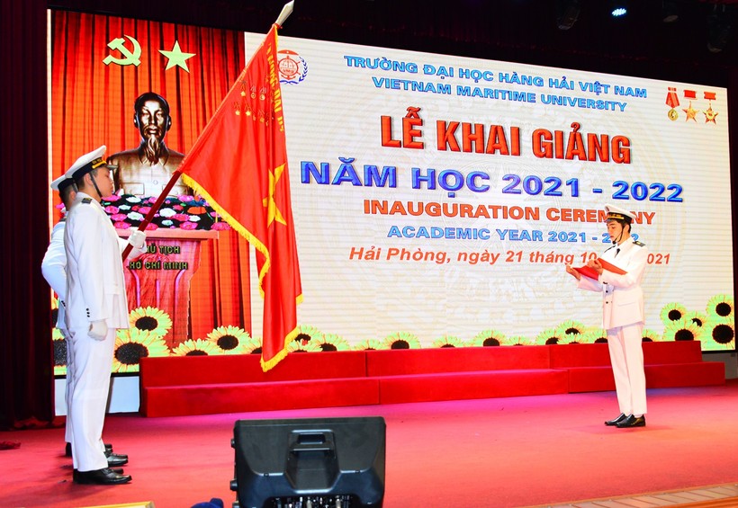 Lễ khai giảng năm học mới 2021-2022 tại Trường Đại học Hàng hải Việt Nam