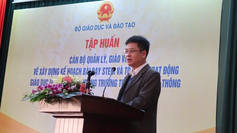Thứ trưởng Nguyễn Hữu Độ: Nâng cao chất lượng STEM trong trường THPT  ảnh 3