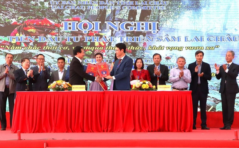 Phó Chủ tịch UBND tỉnh Lai Châu ký kết Biên bản ghi nhớ hợp tác với Tập đoàn Đại Nam Sơn.