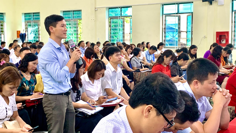 Hội thảo chia sẻ kinh nghiệm triển khai giáo dục STEM ở Lào Cai ảnh 1
