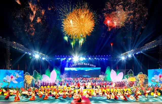 Lễ hội Hoa Ban là hoạt động thường niên của tỉnh Điện Biên được tổ chức vào tháng 3 hằng năm (Ảnh: Sở Văn hóa-Thể thao và Du lịch Điện Biên).