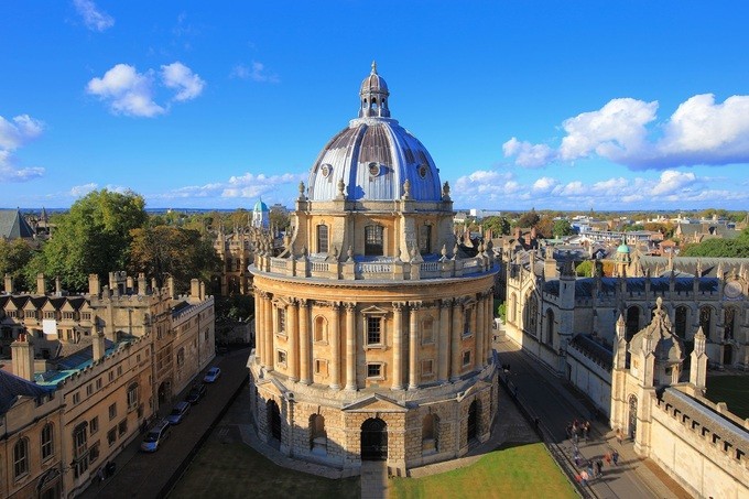 Khuôn viên Đại học Oxford (Vương quốc Anh). Ảnh: Shutterstock.
