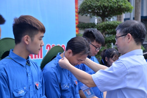 Sinh viên Hà Nội tưng bừng xuất quân Mùa hè xanh 2020