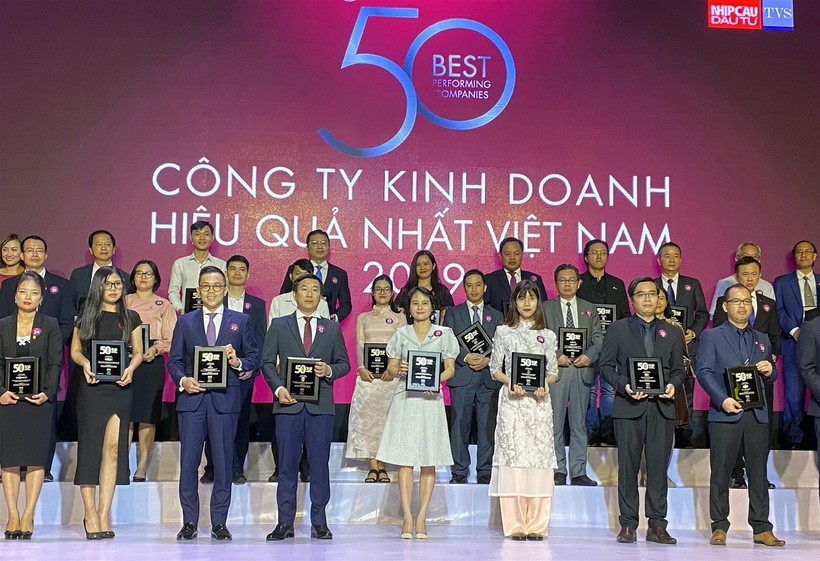 PV GAS nhận tôn vinh "50 Công ty Kinh doanh Hiệu quả nhất Việt Nam 2019"