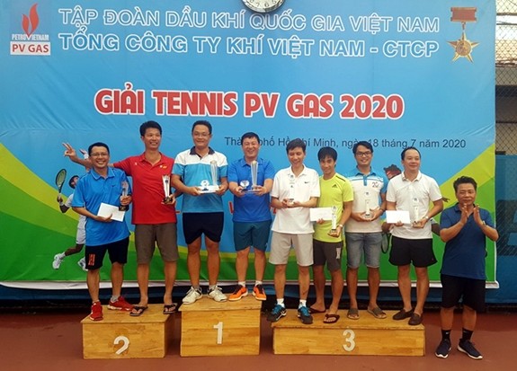 Gần 100 VĐV tham gia Giải Tennis thường niên PV GAS 2020