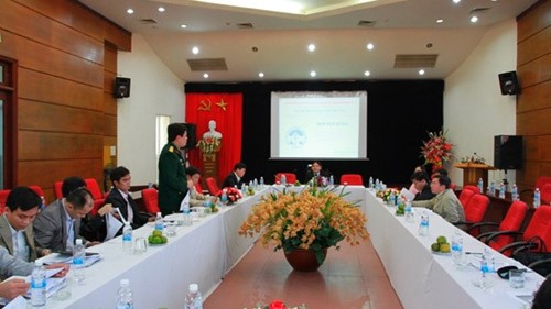 Hội đồng họp xét giải thưởng Gương mặt trẻ Việt Nam tiêu biểu năm 2013.