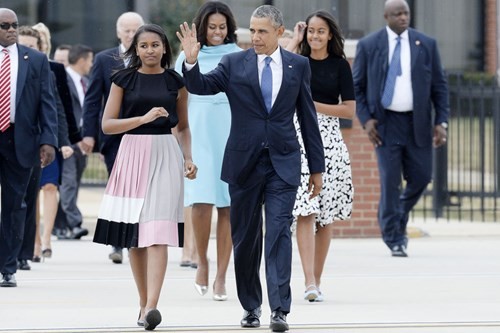 Gu thời trang cực chất của hai ‘công chúa’ nhà Obama