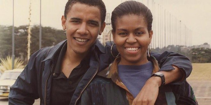Vợ chồng cựu Tổng thống Obama.