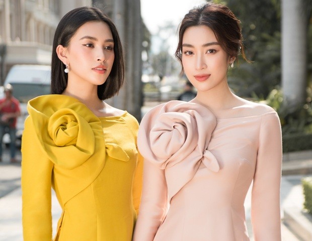 Hoa hậu Đỗ Mỹ Linh vừa trình làng Bộ sưu tập áo dài Tết.