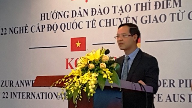Ông Trương Anh Dũng phát biểu tại hội nghị.