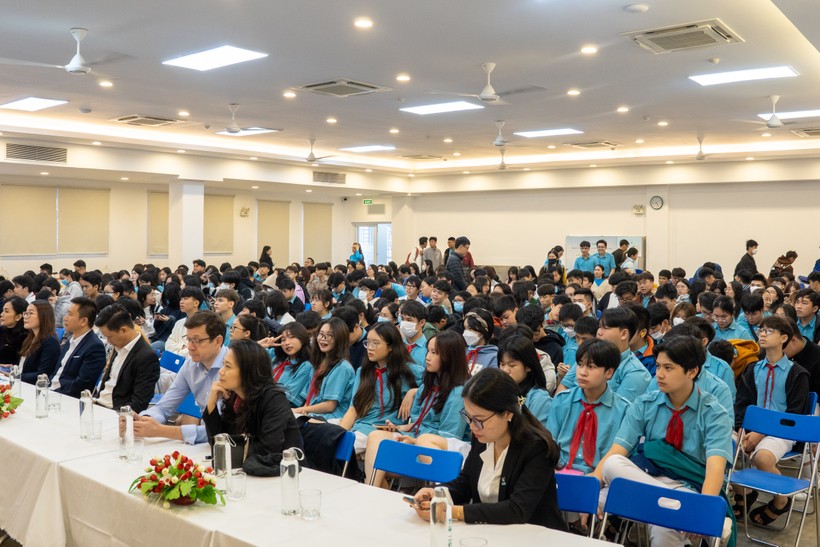 400 học sinh tham gia Hội thảo Lựa chọn con đường nghề nghiệp tương lai ảnh 1