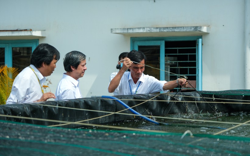  Bộ trưởng Nguyễn Kim Sơn thăm và làm việc với Trường ĐH Cần Thơ ảnh 3